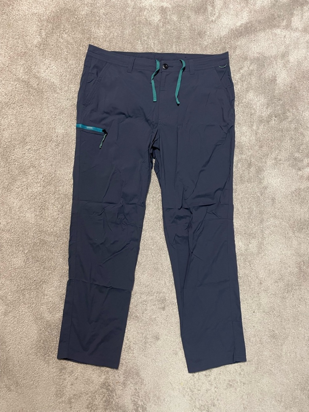 Rei Hiking Pants Men’s 38 x 30 Navy Blue Lightweight Hiking Outdoor